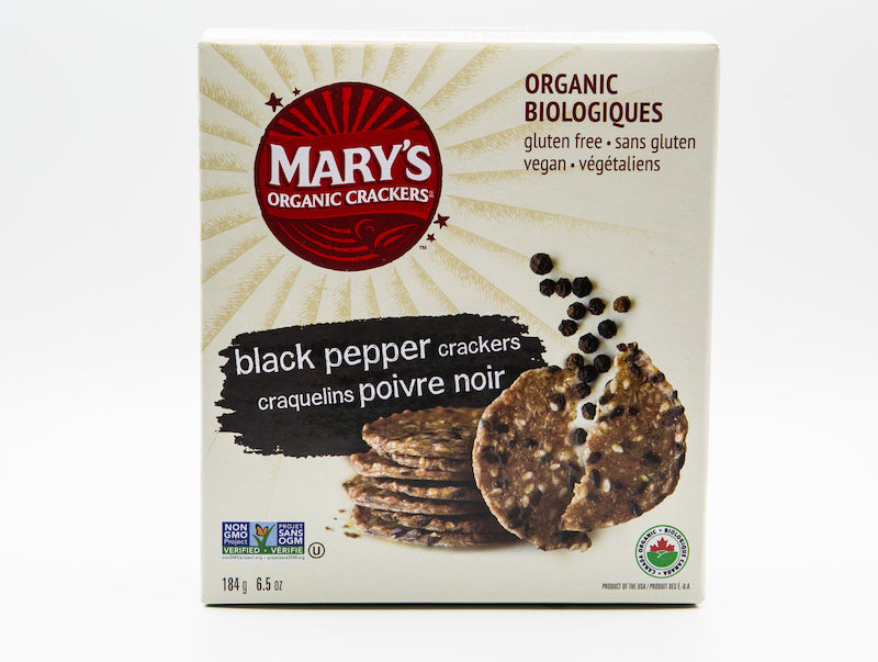 Mary's Gluten Free Black Pepper Crackers