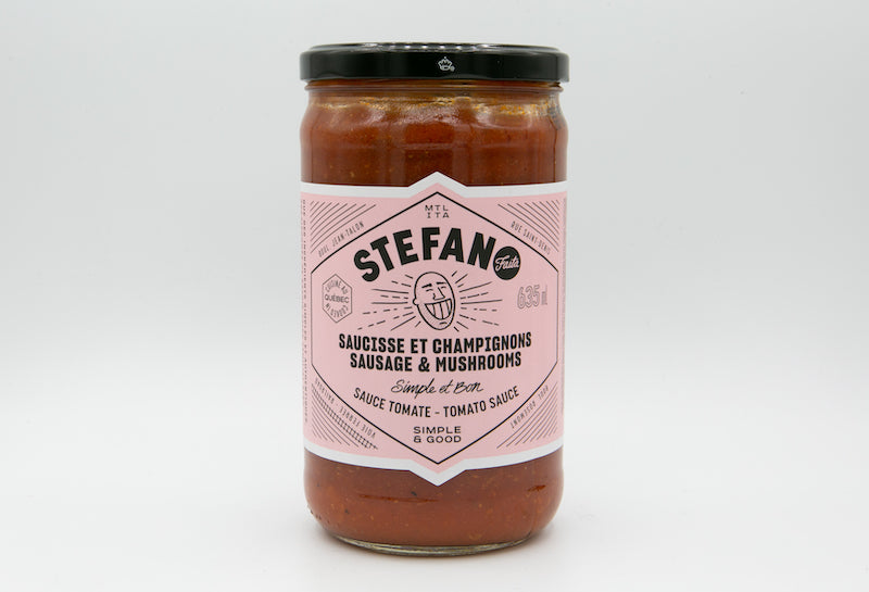 Stefanos Sausage and Mushroom Pasta Sauce